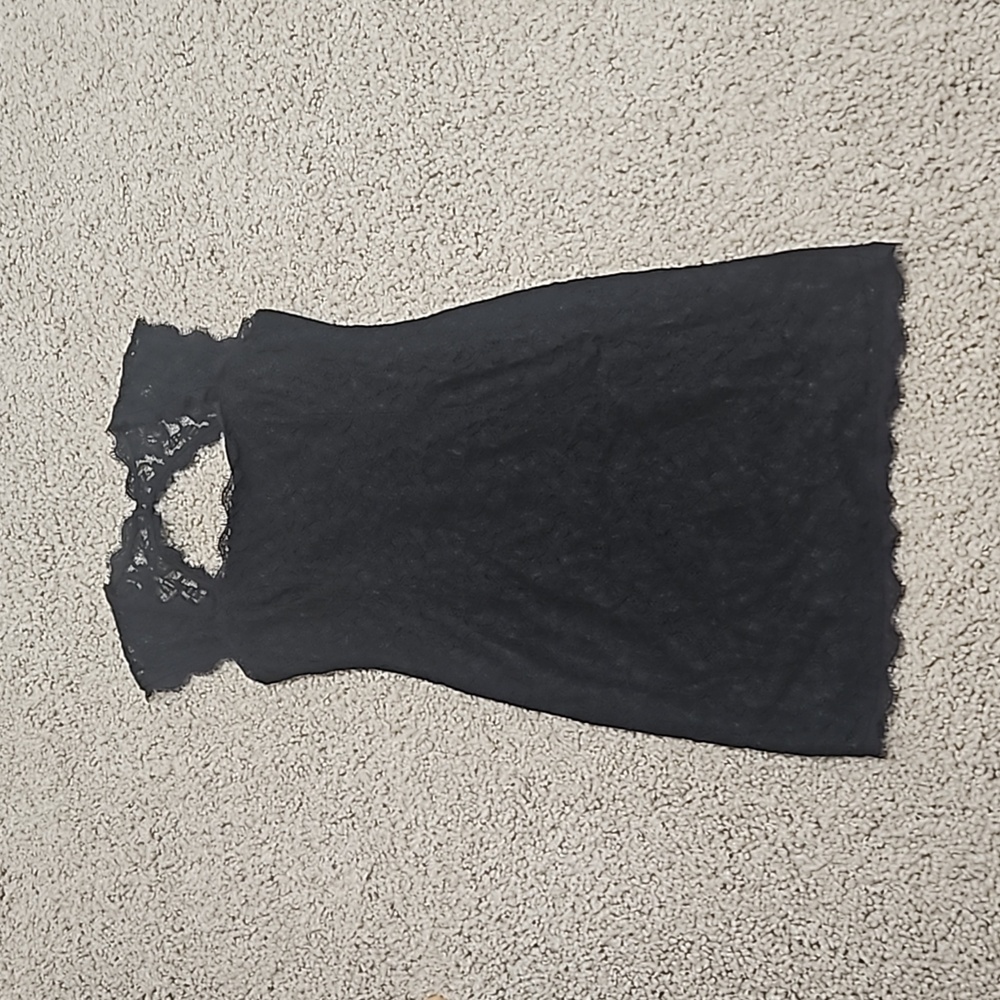 Black evening dress